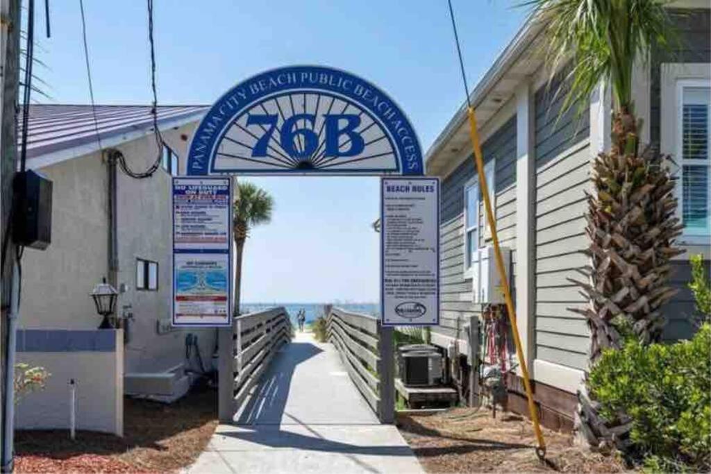 New! Steps To White Sand Beaches! Pool & Grill! 2Br 2Ba パナマシティービーチ エクステリア 写真